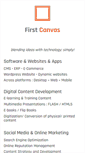 Mobile Screenshot of firstcanvas.com