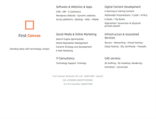 Tablet Screenshot of firstcanvas.com